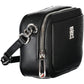 Chic Black Polyurethane Shoulder Bag