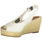 Chic White Ankle Buckle Heeled Sandals
