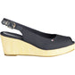 Chic Ankle Buckle Heeled Sandals