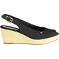 Chic Ankle Buckle Heeled Sandals