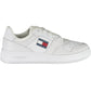 Sleek White Sneakers with Eco-Friendly Twist
