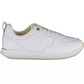 Elegant Laced Sports Sneakers with Logo Accent