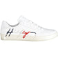 Chic White Lace-Up Sports Sneakers