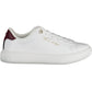 Chic White Lace-Up Sports Sneakers