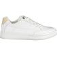 Chic White Sneakers with Contrasting Detail