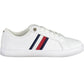 Eco-Chic White Sneaker with Logo Detail