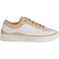 Chic Contrasting Lace-Up Sneakers