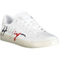 Chic White Lace-Up Sports Sneakers