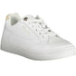 Chic White Sneakers with Contrasting Detail