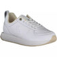 Elegant Laced Sports Sneakers with Logo Accent