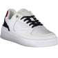 Chic White Contrast Trainers with Logo Detail