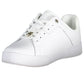 Elegant White Sneakers with Contrasting Accents