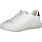 Chic White Lace-Up Sports Sneakers