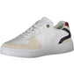 Chic White Lace-Up Sporty Sneakers