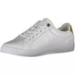 Chic White Sneakers with Contrasting Accents