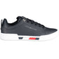 Chic Sporty Lace-Up Sneakers in Blue