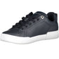 Chic Sporty Lace-Up Sneakers in Blue