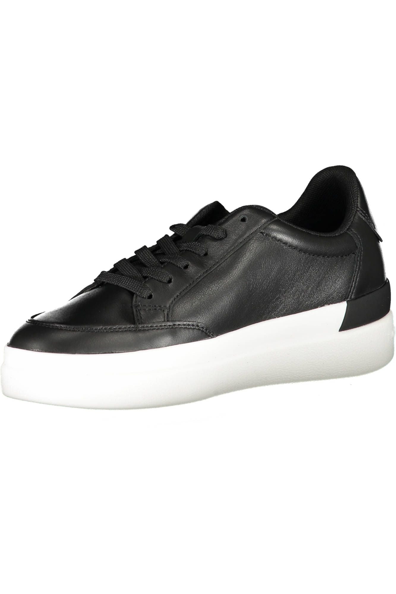 Chic Contrasting Lace-Up Sporty Sneakers