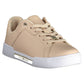 Elevate Your Steps with Chic Pink Lace-Up Sneakers