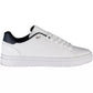 Eco-Conscious White Sneakers with Logo Detail