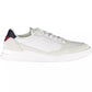 Eco-Conscious White Sneakers with Logo Accent