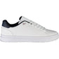 Eco-Friendly White Sneakers with Logo Detail