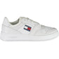Sleek White Sneakers with Eco-Conscious Design