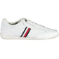 Eco-Conscious White Sneakers with Logo Detail
