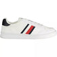 Eco-Conscious White Sneakers with Logo Accent