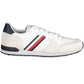 White Polyester Sneaker