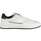 Contrast Sole Lace-Up Sneakers