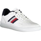 Eco-Conscious White Sneakers with Signature Details
