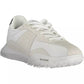 Eco-Conscious White Sneakers with Logo Detail