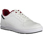 Sleek White Sneakers with Contrast Detailing