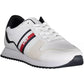Eco-Conscious White Sneakers with Logo Detail