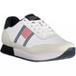 Sleek White Sneakers with Contrasting Details
