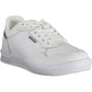 Eco-Conscious White Sneakers with Logo Detail