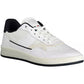Chic White Contrasts Laced Sports Sneakers
