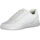 Sporty Lace-Up Sneakers with Contrasting Logo