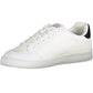 Eco-Conscious White Sneakers with Logo Accent