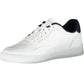 Eco-Conscious White Sneakers with Signature Details