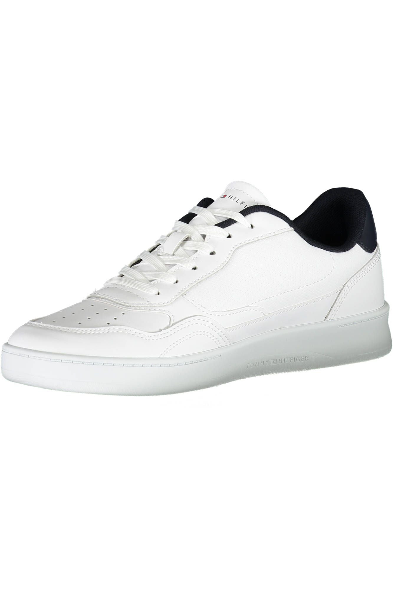 Eco-Conscious White Sneakers with Signature Details