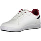 Sleek White Sneakers with Contrast Detailing