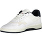 Contrast Sole Lace-Up Sneakers