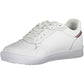 Eco-Conscious White Sneakers with Logo Detail