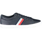 Eco-Conscious Blue Lace-Up Sneakers