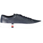 Sleek Blue Sports Sneakers with Contrast Detail