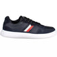 Sophisticated Blue Lace-Up Sneakers