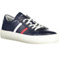 Elevated Leather Sneakers with Contrast Details