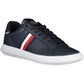 Sleek Blue Sneakers with Contrast Accents